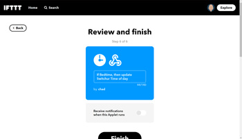 Save IFTTT applet IFTTT Save screenshot
